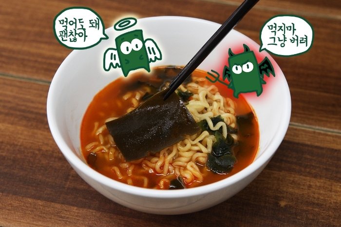 [유머] 우리가 몰랐던 너구리 라면의 진실 -  와이드섬
